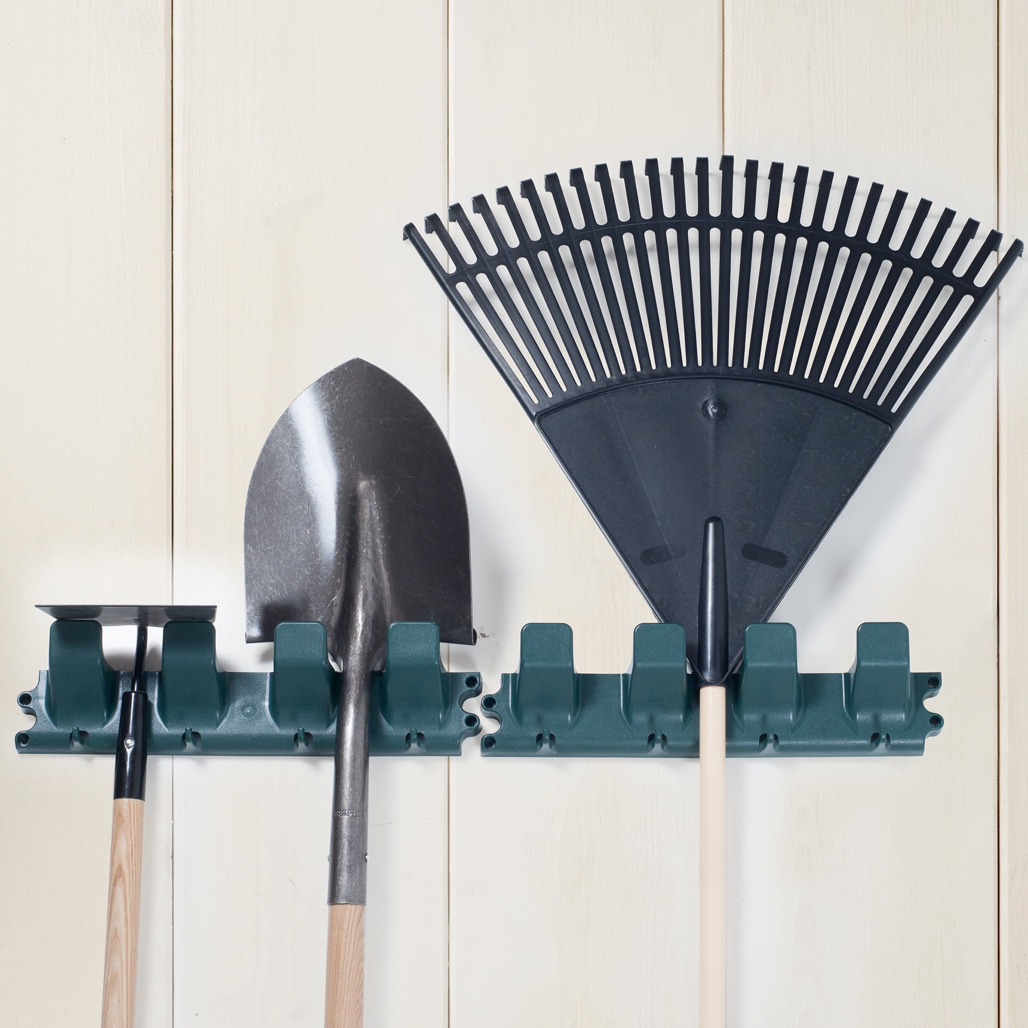 Garden Tool Hangers Set of Two Holds up to 16 Tools by Stalwart by Trademark Global LLC