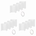 thumbnail image 1 of 12Pcs Trifold Poster Board,21.5x14 Inches Small White Poster Board Comes with Sticky Accessories,Corrugated Presentation, 1 of 5