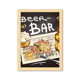 thumbnail image 1 of Beer Bar Unbranded Cuadro de madera decorativa marco de casa A4, 1 of 3