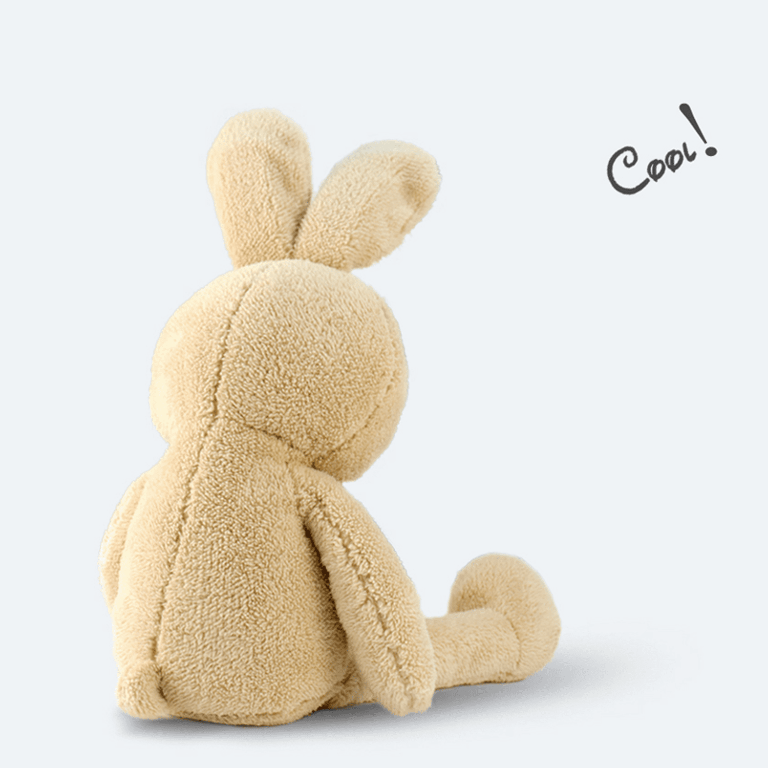 Cute Bunny Stuffed Animals Pillow Plush Toy Kawaii Rabbit Plushies for Babies Kids Boys Girls Gifts (Brown 21 Inch)