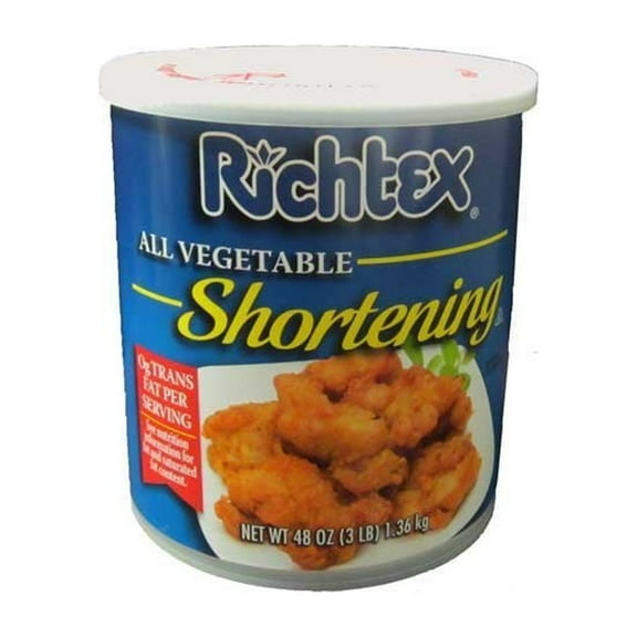 12 PACKS : Stratas Foods Trans Fat Free Vegetable Shortening, 3 Pound -- 12 per case.