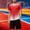 Red, variant on Boys Athletic Outfit Sets, Crew Neck Short Sleeve Quick Dry 2PC Kids Clothes Sets Blue Size 15-16 T