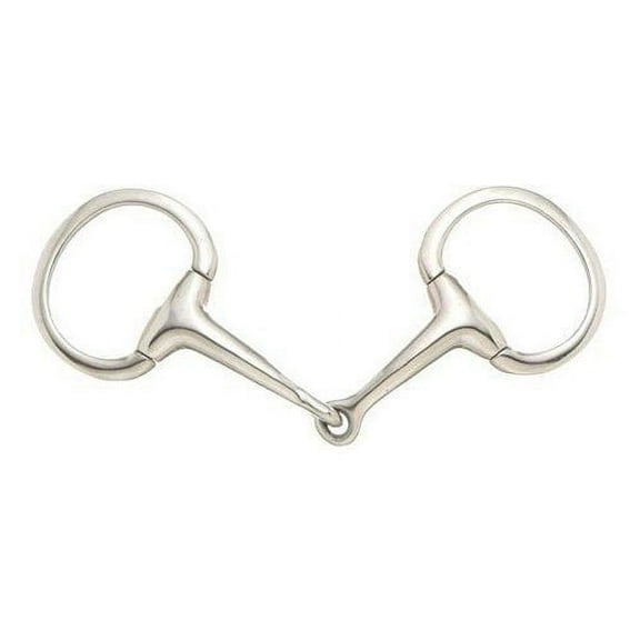 Kelly Silver Star Mini Eggbutt Snaffle Bit
