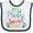 White and Navy, variant on Inktastic My Pappy Loves Me Boys or Girls Baby Bib
