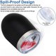 thumbnail image 4 of Insulated Stainless Steel Wine Tumblers with Lids - Reusable & Durable 2-Pack Set, 4 of 5