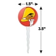 thumbnail image 6 of Looney Tunes Speedy Gonzales Cupcake Picks Toppers Decoration Set of 6, 6 of 7
