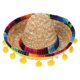 thumbnail image 1 of Mini sombrero mexicano para niños y mascotas, lindos accesorios para el cabello para mujeres, decoraciones para fiestas y disfraces mexicanos, sombrero pequeño para perros y gatos., 1 of 6