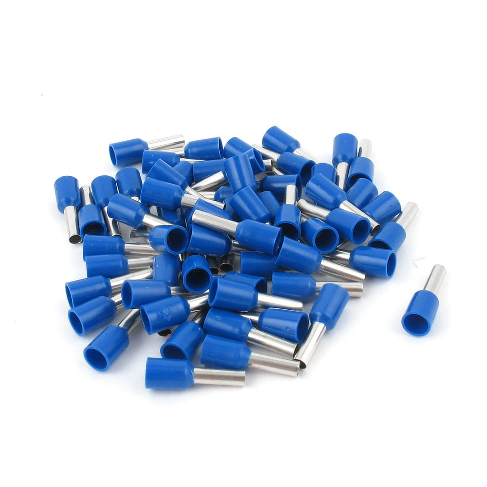 Unique Bargains 50 Pcs Wire Crimp Connector Terminal Insulated Ferrule