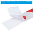 thumbnail image 4 of Uxcell Reflective Tape, 2"x82 Ft Waterproof Reflective Tape Warning Safety Tape Reflector for Trucks, Arrow White Red, 4 of 6