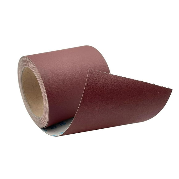 shiyou-320 Grit Sandpaper Roll 4.5'' Wide 10Yard (= 71Pcs 1/4 Sheet Sandpaper) Abrasive Emery Cloth Sand Paper Roll for Dry Wet Sanding Polishing Wood Metal Glass Automotive Furniture PVC Primers (32