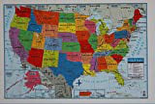 Teaching Tree United States Wall Map - 40" x 28" - image 2 of 3