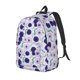 thumbnail image 1 of Balery Daisies Flowers Mochila Clásica Impresa Básica para Viaje, Mochila Escolar Resistente al Agua, Mochila de Lona con Correas Ajustables-Small, 1 of 5