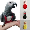 thumbnail image 4 of Pet Small Animals Clothes Birds Flight Suit for Parrots African Greys Parakeet Cockatiel Sun Conure, Cute School Uniform Tuxedo Business Suit for Christmas Party Birthday Pet Shows Cosplay Photo Prop, 4 of 8
