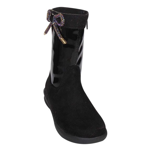 Bota ALTA LEON Niña NEGRO Gamuza 777