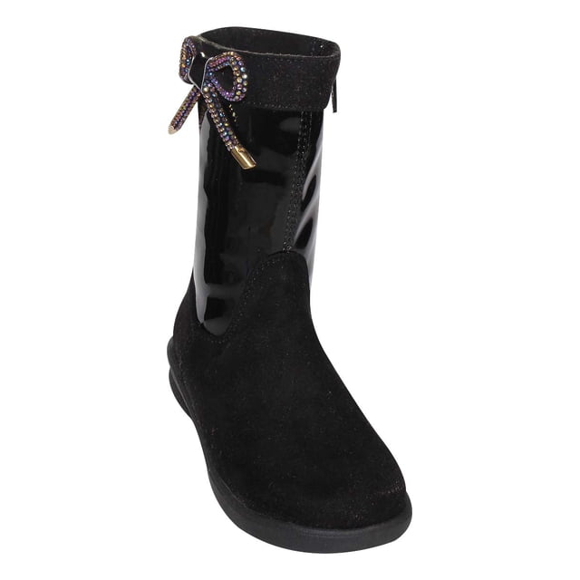 Bota ALTA LEON Niña NEGRO Gamuza 777
