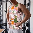 thumbnail image 5 of Salouo Cartoon Halloween for Men's Tank Tops,Sleeveless Muscle Shirts for Men Quick Dry Workout Tank Top Gym Muscle Tee Fitness Bodybuilding Sleeveless T Shirt-4X-Large, 5 of 7