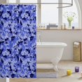 thumbnail image 3 of Manfei Rustic Camouflage Shower Curtain 72Wx84L, Countryside Camo Bathroom Shower Curtain, State Blue, 3 of 5