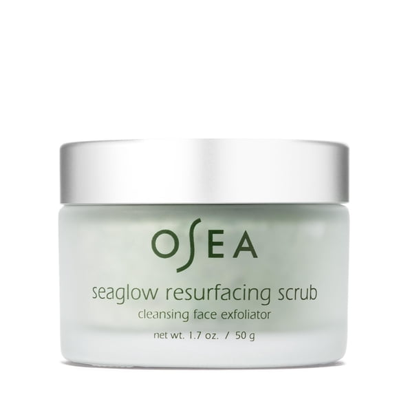 Limpiador y exfoliante facial renovador Osea Seaglow de 50 ml - 2 en 1 - Para todo tipo de piel - Exfoliante y limpiador facial - Belleza limpia - Cuidado de la piel vegano