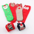 thumbnail image 6 of 6 Pairs Womens Cute Christmas Patterned Socks Colorful Funny Casual Cotton Novelty Crew Socks Christmas, 6 of 9