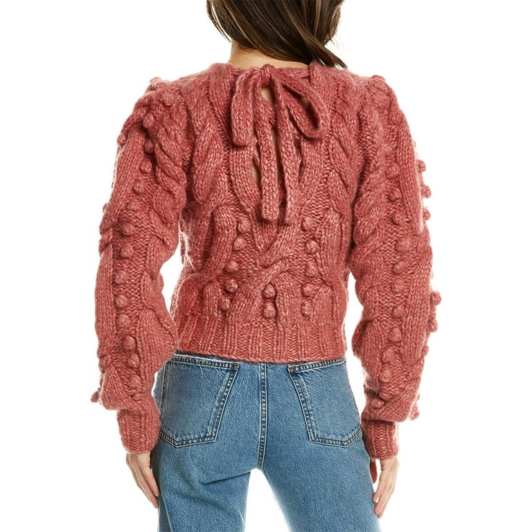 SEA NY womens Caden Wool-Blend Sweater, XXS 