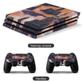 thumbnail image 2 of Decal Skin for PS4 Slim / PS4 Pro / PS4, Whole Body Vinyl Sticker Cover for Playstation 4 Console and Controller (New York Galaxy-1), 2 of 5