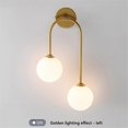thumbnail image 3 of 2-Light Glass Globe Decorative Wall Lamp Vanity Light A Warm Light, 3 of 5
