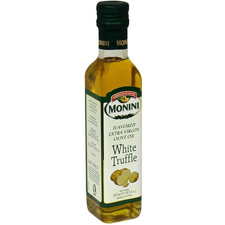 Monini White Truffle Flavored Extra Virgin Olive Oil, 8.5 oz (Pack of