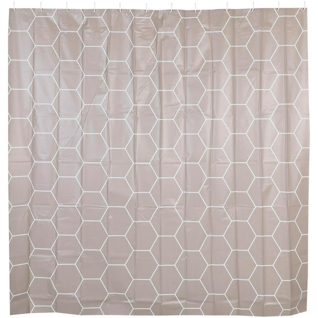 Cortina Para Baño Penhaus Trendy Collection Peva 1.80X1.80 M