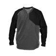 thumbnail image 2 of Adult Field Batters Jacket - Charcoal Solid/ Black XL, 2 of 3