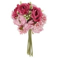 thumbnail image 1 of GOOHOCHY 1pc Ramo romántico Simulación Ramo de ramo de ramo floral para bodas, 1 of 6