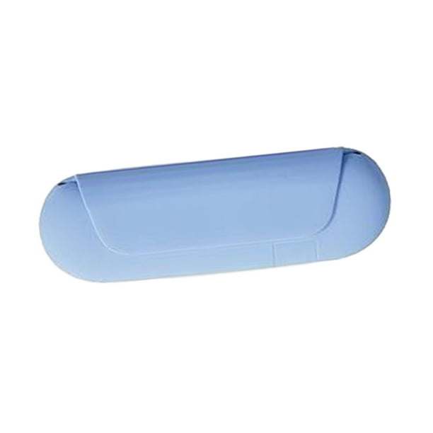 Soporte de silicona para brochas de maquillaje, soporte cosmético para brochas faciales para viajes de negocios Azul Yuyangstore Porta brochas de maquillaje