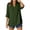 a13-Green, variant on Women's Cotton Linen V Neck T-Shirts Loose Fit 7'rch Sleeve Tops Soft Solid Casual Summer Clothes Size S,Sky Blue