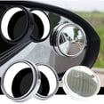 thumbnail image 2 of Espejo retrovisor con ángulo amplio y ajuste de 360 grados para vehículos de ajuste universal, vidrio HD resistente al agua, parte posterior adhesiva convexa que mejora la visibilidad (2 piezas), 2 of 5