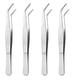 thumbnail image 2 of 4 Pcs Medical Tweezers Craft Precision Eyebrow Tweezers Precision Point Tweezers Stainless Steel Tweezers Precision Tweezers, 2 of 2
