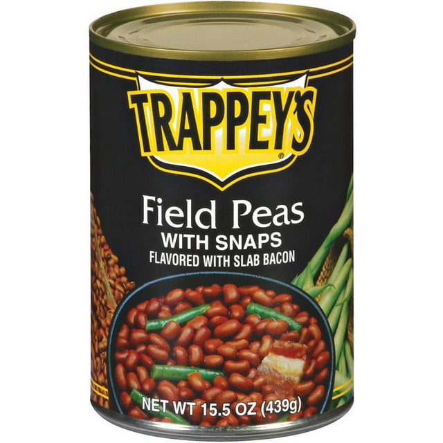 (6 Pack) Trappey's Field Peas with Snaps 15.5os