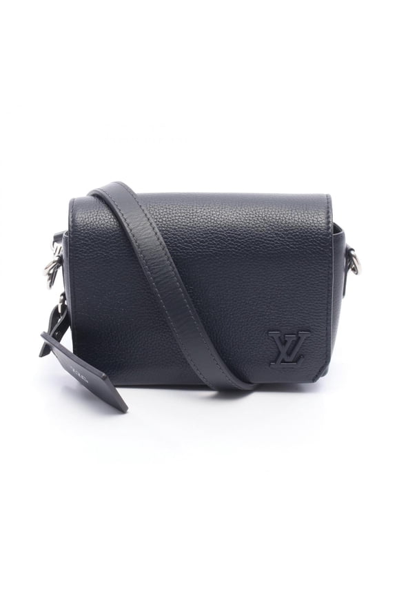 Pre-Owned Louis Vuitton LV Aerogram Fastline Wearable Wallet Blue Marine Shoulder Bag Handbag...