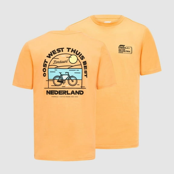 Formula 1 Tech Collection F1 Limited Edition Mens Zandvoort Gp Orange T-Shirt