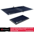 thumbnail image 6 of MD Sports Official Size Ping Pong Table Tennis Conversion Top, 4 Piece Foldable Design with Net, Blue, 6 of 6