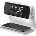 thumbnail image 1 of unique Wireless Charging Alarm Clock, Bedside Lamp with 3 Brightness Levels and Digital Snooze Alarm Clock for Bedroom Decoration, 1 of 5