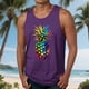 thumbnail image 2 of Casual Tops de Verano de la Moda de los Hombres sin Mangas Impreso Cuello Redondo, Camisa Ligera Y Cómoda para Diario, 2 of 5