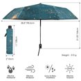thumbnail image 3 of FORMRS Travel Umbrella Folding Auto Open Close Windproof Rain UV Protection, Star Map, 3 of 8