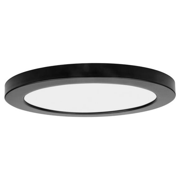 Access Lighting 20832LEDDCS-BL-ACR Plafonnier à Montage Affleurant LED 3CCT, Noir