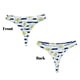 thumbnail image 3 of Fotbe Daisy Striped Nautical Tanga Sin Costuras para Mujer con Estampado – Panties Invisibles, Transpirables y Cómodos para Uso Diario-Medium, 3 of 6