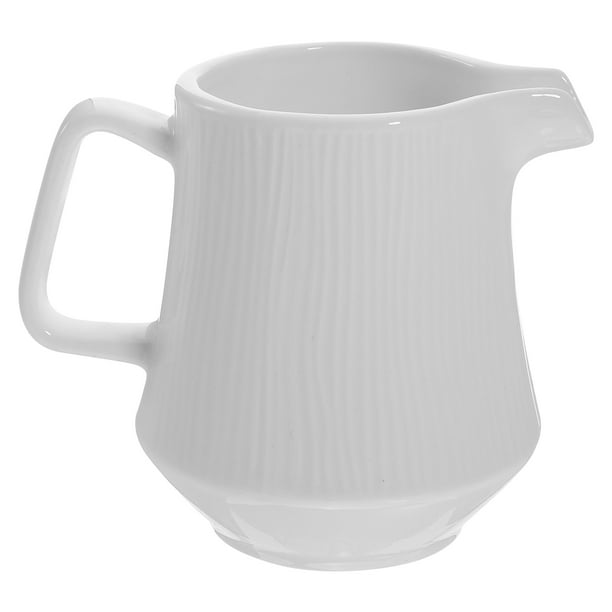 NUOLUX Ceramic Milk Jug Creamer Pitcher Ceramic Pitcher Small Creamer Pitcher Handheld Milk