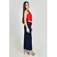 thumbnail image 2 of Jeans culotte con bolsillos frontales Juvenil, 6859 (Mezclilla tono oscuro) azul oscuro 13, 2 of 4