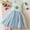 Light Blue, variant on Spazoro Toddler Baby Girls Dress Skirts, 2025 Saving Princess Pageant Party Birthday Wedding Sleeveless Stars Sequin Mesh Dresses for Child Girls Pink Size 2 T