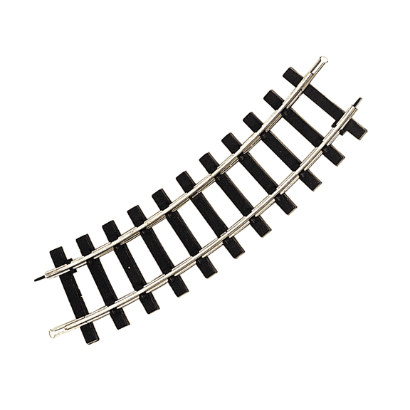 Bachmann Trains Large G Scale 1:25 Curved 12 Inch Steel Track, 4 Pieces