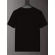 thumbnail image 2 of Youngsters' Black Short Sleeve T-Shirt with Bold White 'CR7' Graphic Print - 100% Cotton, Breathable & Stretchy, Machine Washable - Casual Sportswear for Boys & Girls, Perfect Gift for Active, 2 of 6