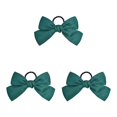 thumbnail image 4 of Bandeau Grand pour Cheveux, Pince à Ressort, Nœud Réglable, Multicolore, Sans Accroc, Porte-Queue, Épingles à Cheveux, Chouchous pour Filles, Bleu Lac, 3Ensemble, 4 of 6
