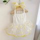 thumbnail image 1 of Strawberry Dog Dress Pet Clothing Suspender Skirt Dog Costume Princess Dress Small Dog Thin Summer Dog Skirt Yorkshire ShopWise Round, 1 of 7